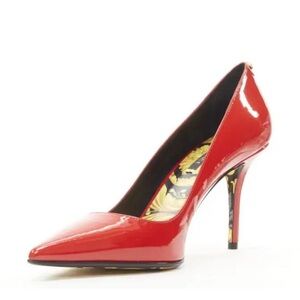 Versace Red Patent Leather Heels